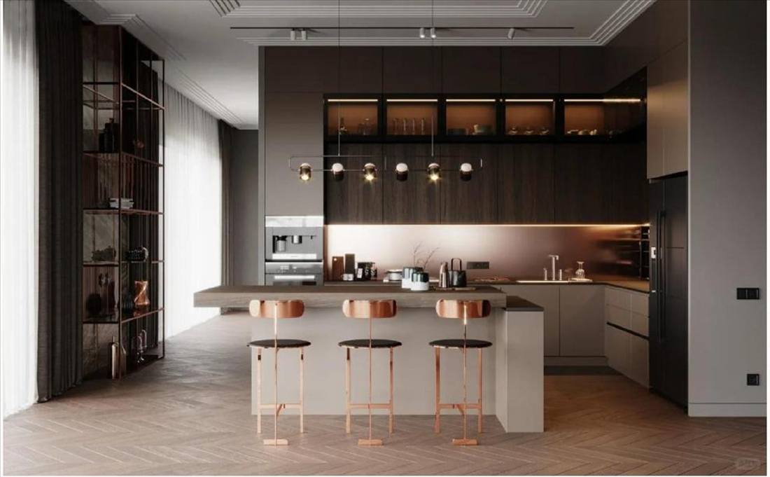 Style C kitchen design, photo 5 of 7