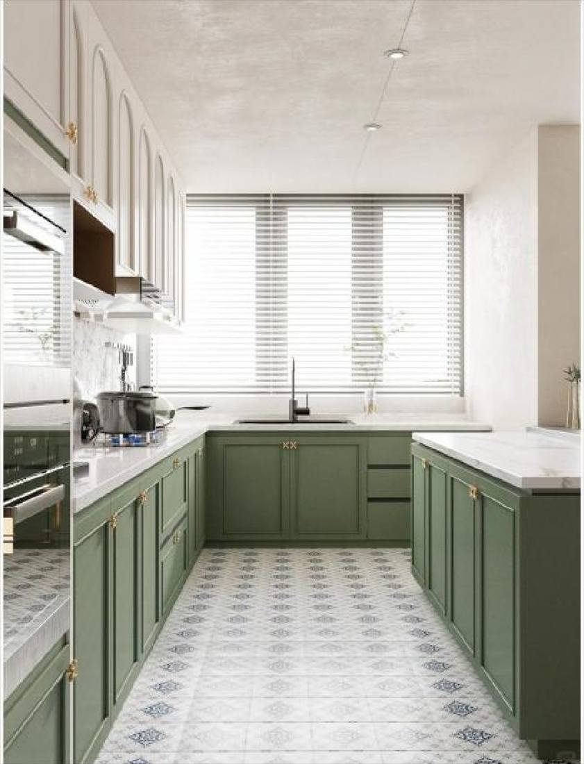 Style D kitchen design, photo 2 of 7