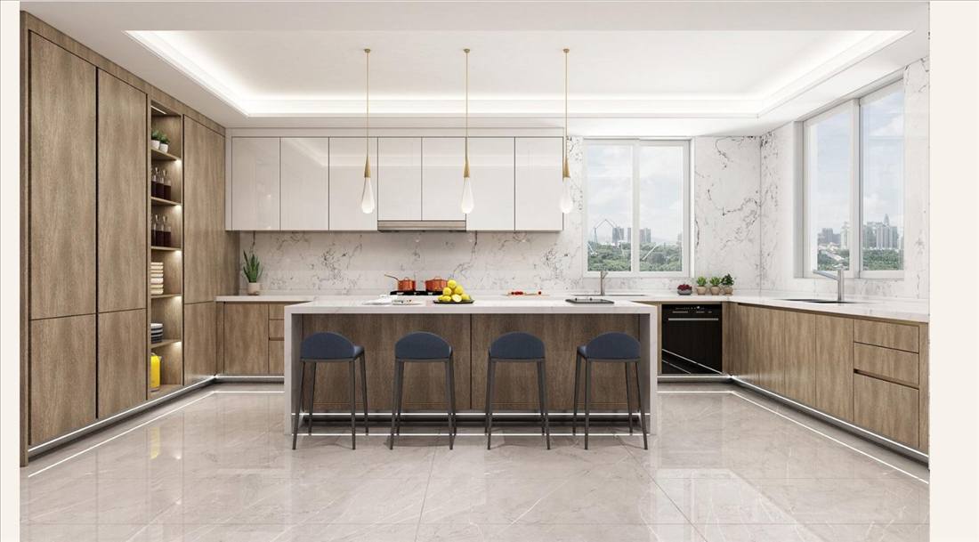 Style H kitchen design, photo 5 of 7